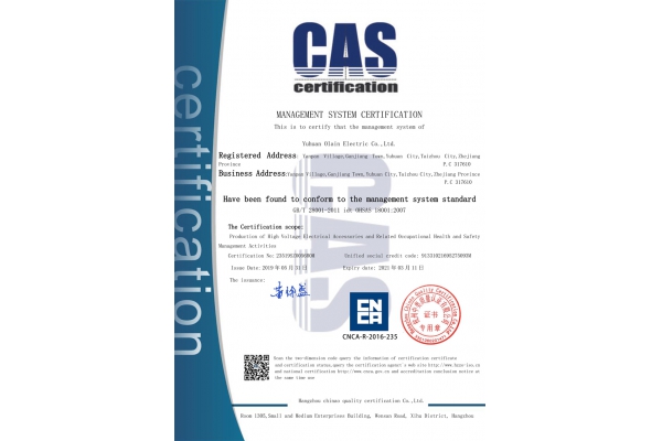 Occupational Health and Safety Certificate